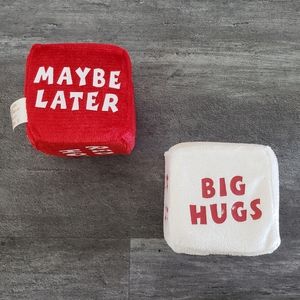 Red White Adult Playtime Foam S Dice